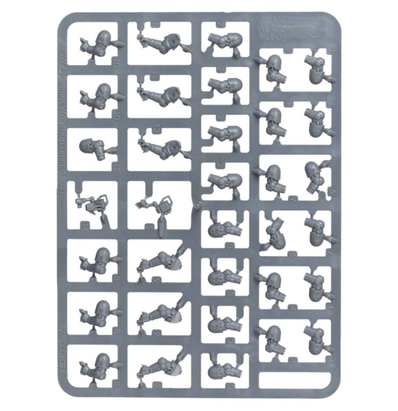 Warhammer - The Horus Heresy: Heavy Weapons Upgrade Set - Missile Launchers and Heavy Bolters